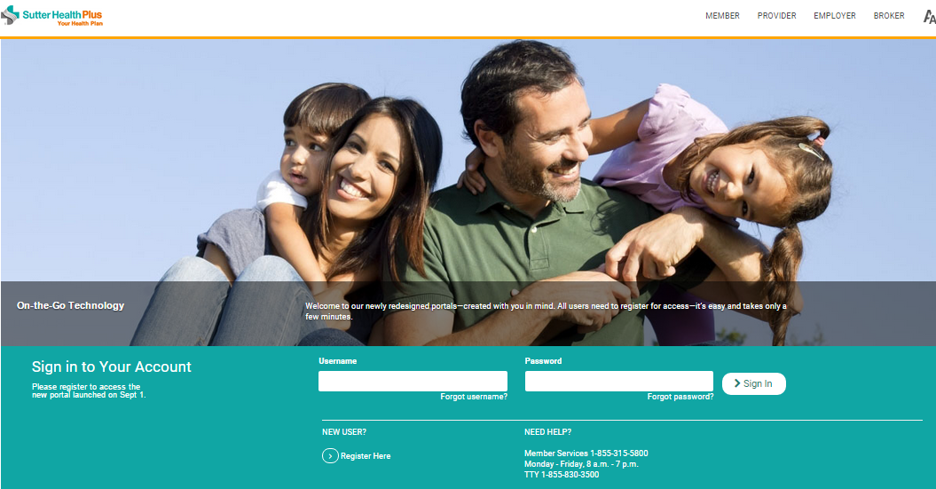 Redesigned Portals for Members and Providers