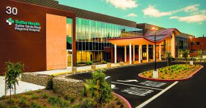 Sutter Santa Rosa Regional Hospital front view 30 Mark West Springs Road
