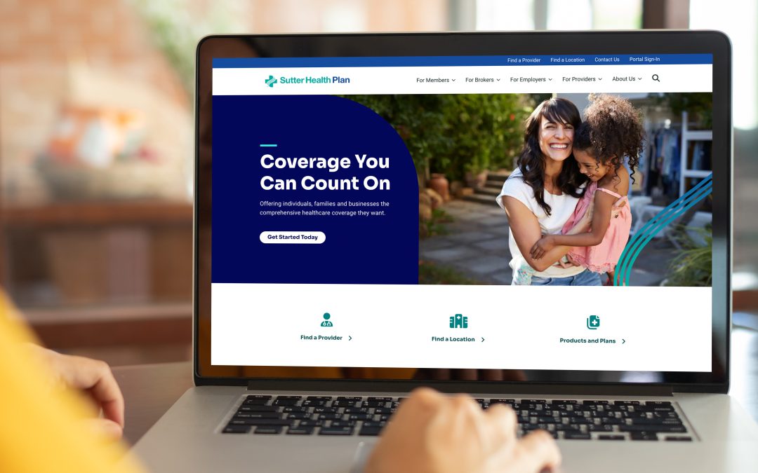 Sutter Health Plan Launches New Website